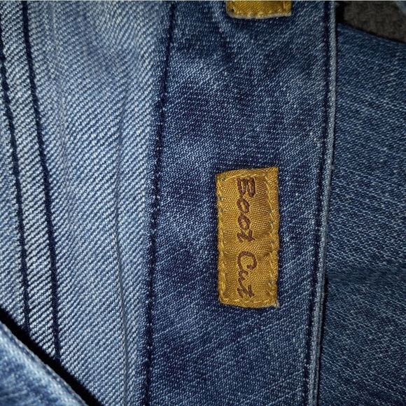 Seven 7 Bootcut Distressed Jeans - Picture 12 of 12